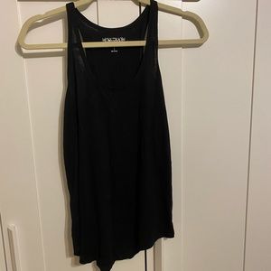 Black tank top